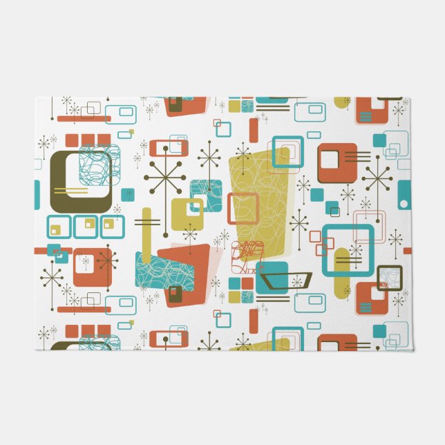 Klassieke retro deurmat (Voorkant)