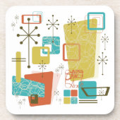 Klassieke retro drankjes onderzetter (Voorkant)