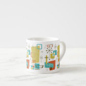 Klassieke retro espresso kop (Voorkant rechts)