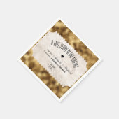 Klassieke Retro  Film Ticket Cinema Servet (Hoek)