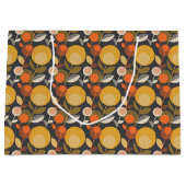 Klassieke Retro Floral Pattern Groot Cadeauzakje (Voorkant)