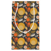 Klassieke Retro Floral Pattern Klein Cadeauzakje (Voorkant)