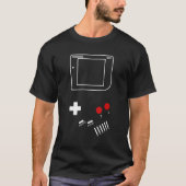 Klassieke Retro Gamer Device Cute 90's Handheld Fu T-shirt (Voorkant)