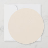 Klassieke  retro groene motorfiets bruiloft kaart (Achterkant)