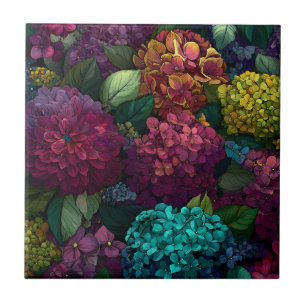 Klassieke Retro Hortensia Tegels Voor Keukenmuur Tegeltje