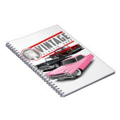 Klassieke Retro-kaarten Notitieboek (Rechterzijde)