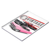 Klassieke Retro-kaarten Notitieboek (Linkerzijde)