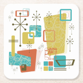 Klassieke retro kartonnen onderzetters