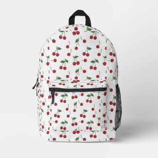 Klassieke Retro Kersen Oogst Bedrukte Rugzak