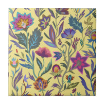 Klassieke retro kleurrijke Victoriaans bloemetjes