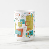 Klassieke retro koffiemok (Center)