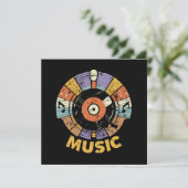 klassieke retro muziek (Staand voorkant)