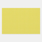 Klassieke Retro Polka Dots Red Green Yellow Theme Inpakpapier Vel (Voorkant 2)