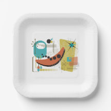 Klassieke Retro Redux 7-inch Bord rondom papier