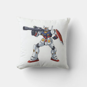 Klassieke Retro RX-78-2 Gundam Mecha Anime Illustr Kussen