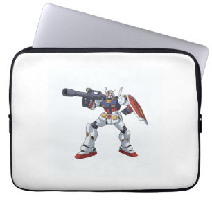 Klassieke Retro RX-78-2 Gundam Mecha Anime Illustr Laptop Sleeve