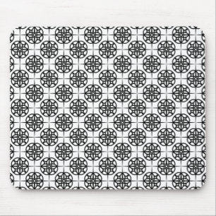 Klassieke Retro Sfeer Geometrisch Patroon Muismat