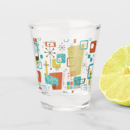 Klassieke retro shot glas