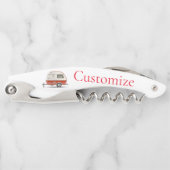 Klassieke Retro Teardrop Camper Thunder_Cove Kurkentrekker (Voorkant)