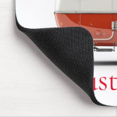 Klassieke Retro Teardrop Camper Thunder_Cove Muismat (Hoek)