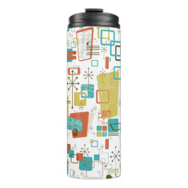 Klassieke retro thermosbeker