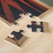Klassieke retro vintage auto poster legpuzzel (Zijkant)