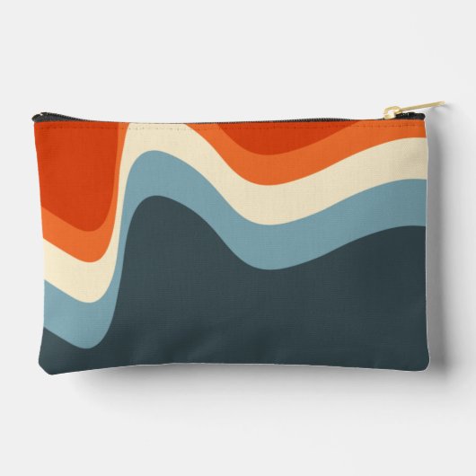 Klassieke Retro Wavy Lines Etui (Achterkant)