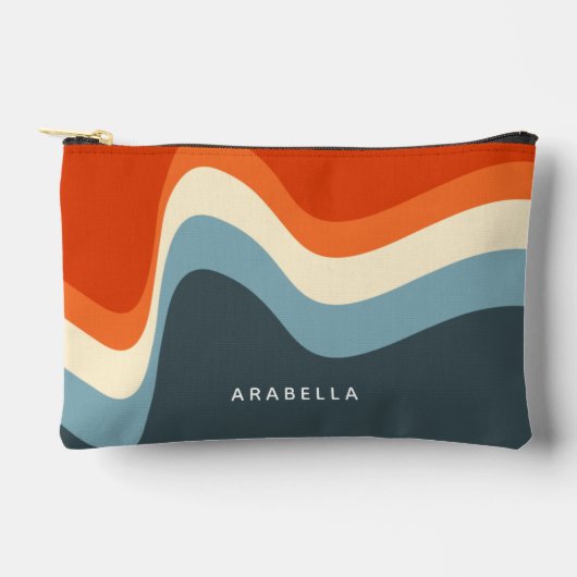 Klassieke Retro Wavy Lines Etui (Voorkant)