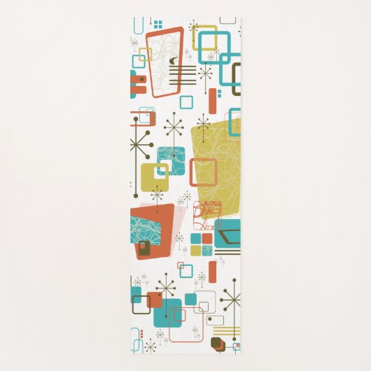 Klassieke retro yogamat (Voorkant)