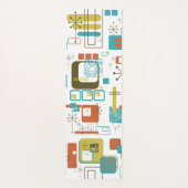 Klassieke retro yogamat (Achterkant)