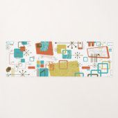 Klassieke retro yogamat (Voorkant (horizontaal))