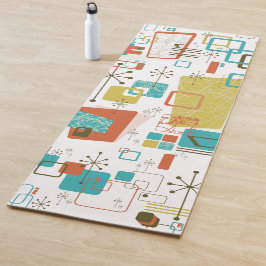 Klassieke retro yogamat