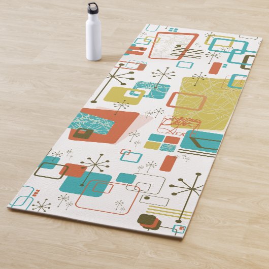 Klassieke retro yogamat (In situ)
