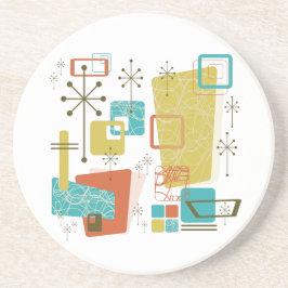 Klassieke retro zandsteen onderzetter