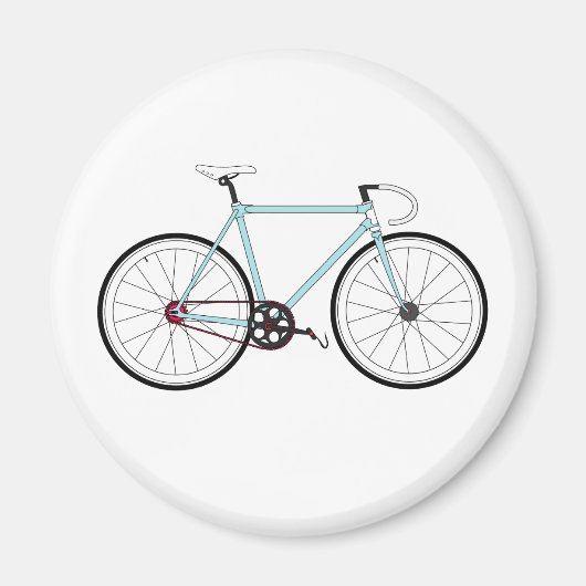 Klassieke Retrofiets Magneet (Voorkant)