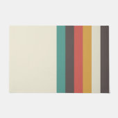 Klassieke Retrostripes Deurmat (Voorkant)