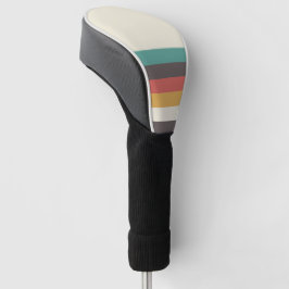 Klassieke Retrostripes Golfheadcover