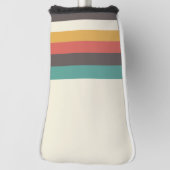 Klassieke Retrostripes Golfheadcover (Draai 90)