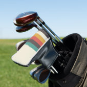 Klassieke Retrostripes Golfheadcover (Insitu)