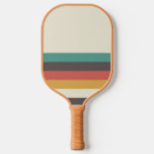 Klassieke Retrostripes Pickleball Paddle (Voorkant)