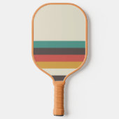 Klassieke Retrostripes Pickleball Paddle (Achterkant)