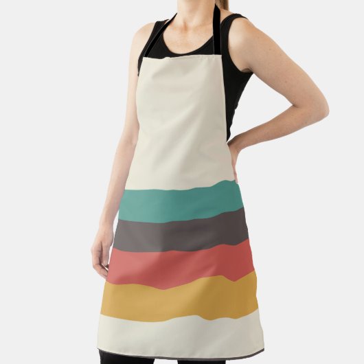 Klassieke Retrostripes Schort (Insitu)