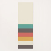 Klassieke Retrostripes Yogamat (Achterkant)