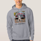 Klassieke Rex de afdichting van de tv-zender Hoodie (Voorkant)