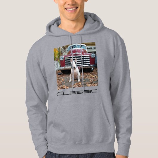 Klassieke Rex de afdichting van de tv-zender Hoodie (Voorkant)