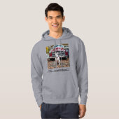 Klassieke Rex de afdichting van de tv-zender Hoodie (Voorkant volledig)