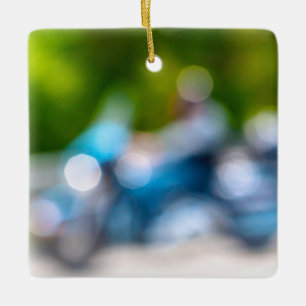 klassieke rijder keramisch ornament