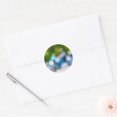 klassieke rijder ronde sticker (Envelop)