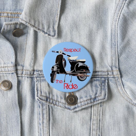 klassieke rit ronde button 7,6 cm (In situ)