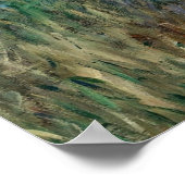 Klassieke rivier C. Monet Poster (Hoek)